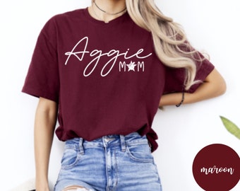 College station Mom, Grandma, Sister,  Aunt,  maroon Shirt