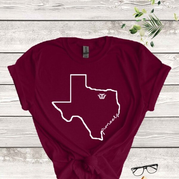 Texas Womens , Pioneers, Minerva shirt , tshirt, womans shirt