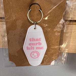 Hotel style keychain