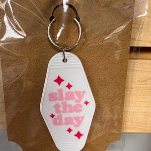 Hotel style keychain