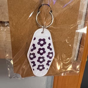 Hotel style keychain