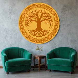 3D Tree of Life Multilayer Laser cut Frame Wall Art  SVG, DFX, PDF file
