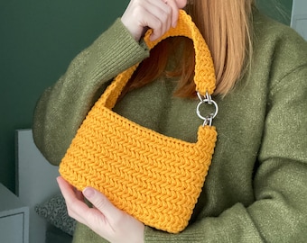 Crochet Pattern Lilou Bag 2in1, DIY English Tutorial (PDF Pattern)