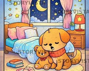 Pacchetto di pagine da colorare con animali accoglienti, fogli di attività stampabili con creature Hygge