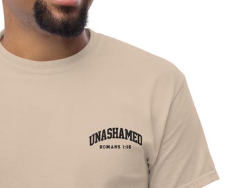 Embroidered Christian Tee: Unisex Cotton Classic