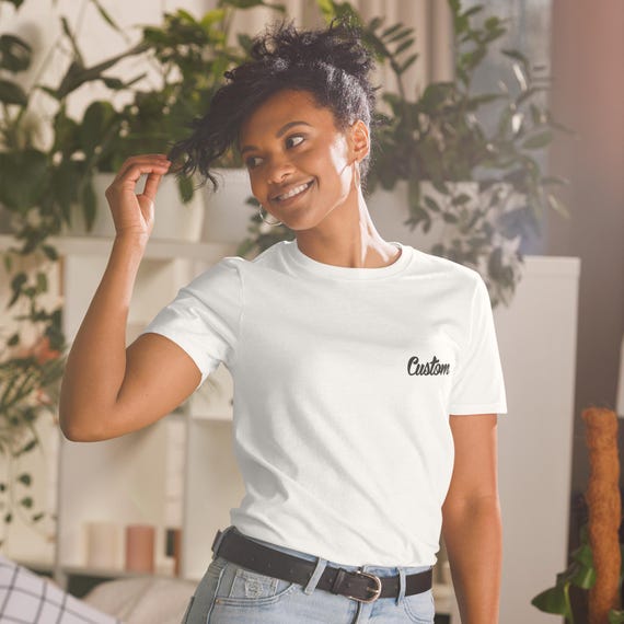 Short-Sleeve Unisex T-Shirt, Custom Tee Shirt, Personalized Shirt, Women Clothing