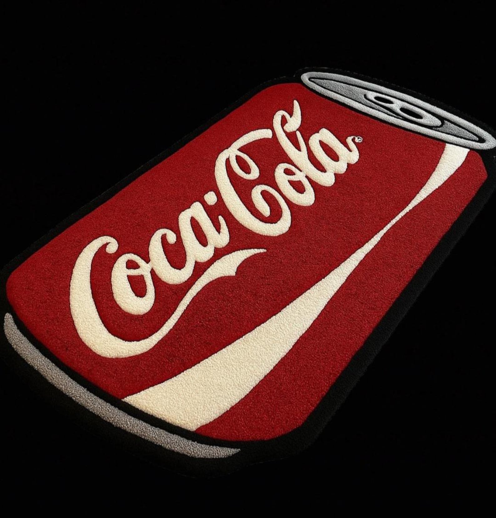 Hand-tufted Wool Soda Can Rug: Coca-cola, Pepsi, Sprite - 5x2.5 Pop Art ...