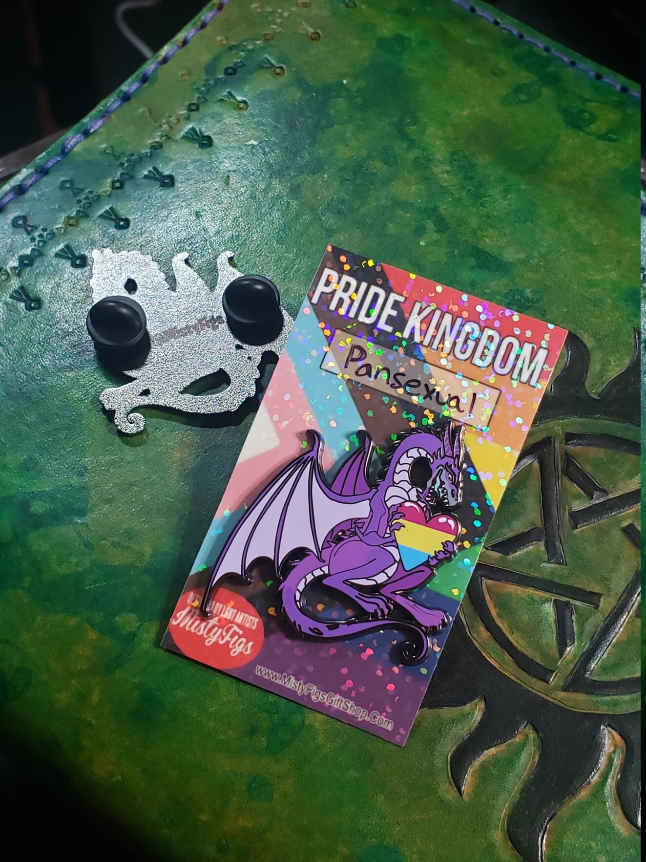 Hard Enamel Pin Pansexual Dragon Pride Kingdom Serie 1 Etsy France