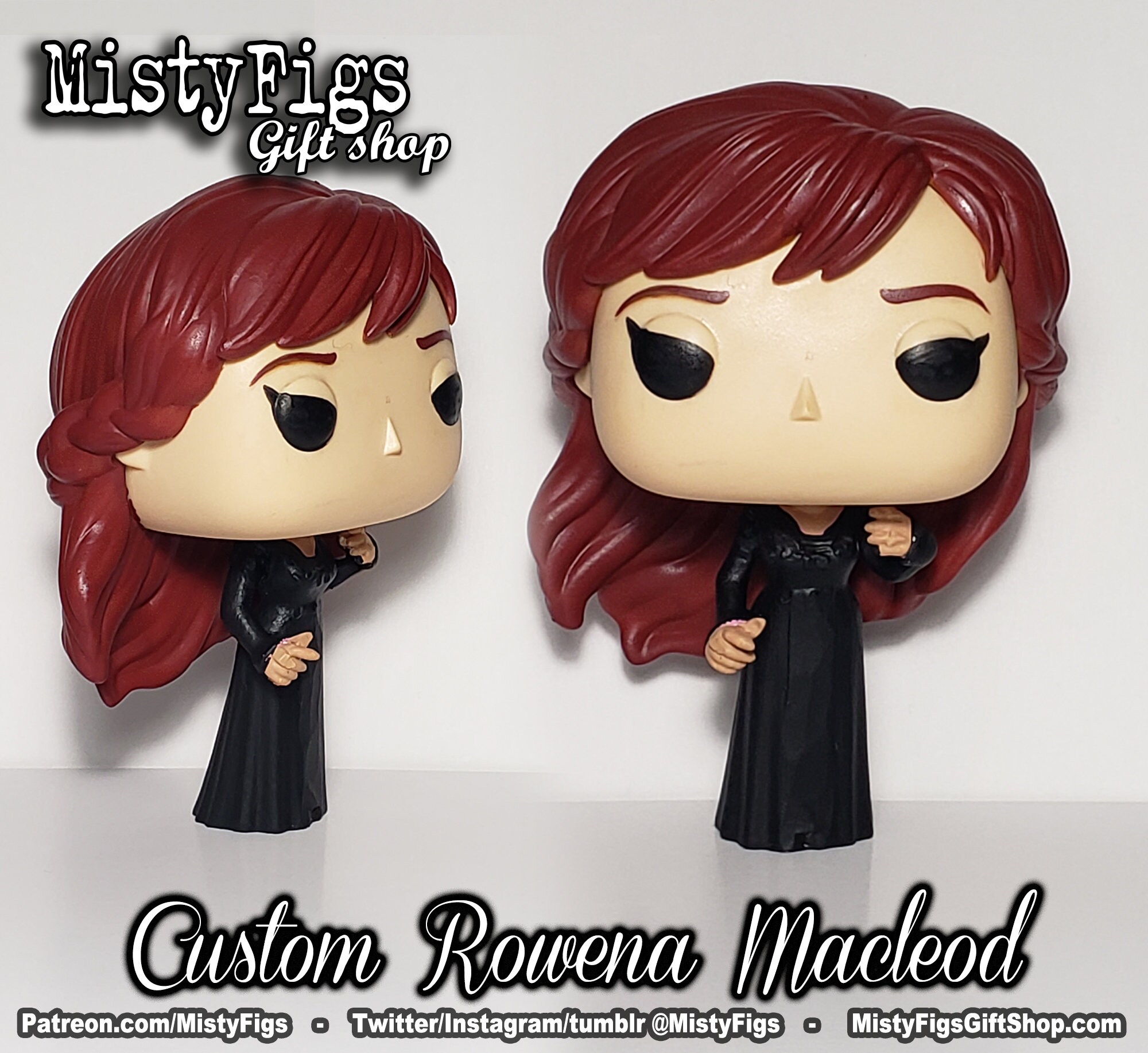 Supernatural Rowena Custom Funko pop toy Made to Order Etsy