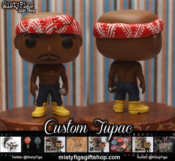 Tupac Custom Funko Pop Made To Order Etsy