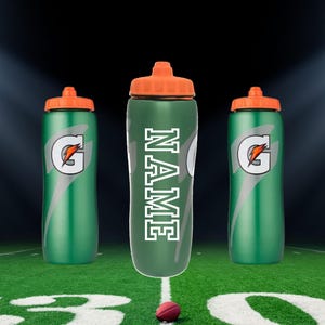 Custom Sports Gatorade Water Bottle