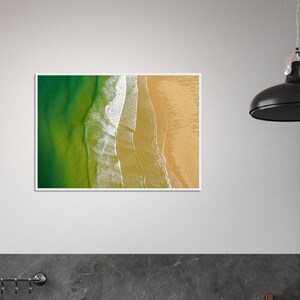 Beach Side Fine Art Wooden Framed Poster