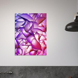Pink And Purple Flowers Fine Art Poster