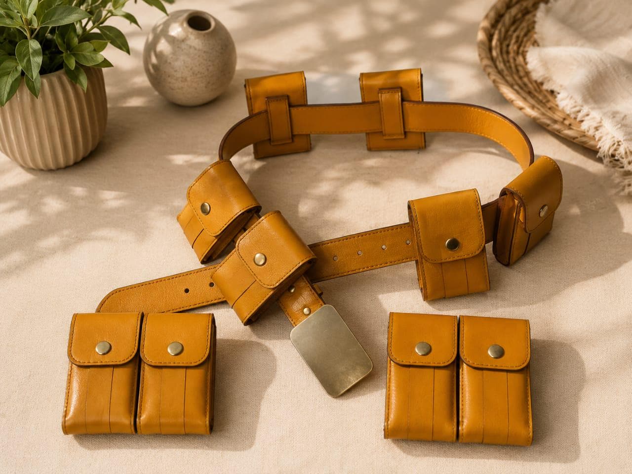 Leather Utility Belt - Etsy