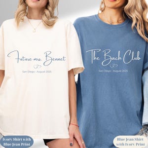 The MRS Shirt: Custom Bride Tee, Bridal Shower Tee