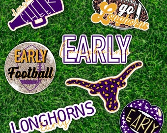 School Spirit Sticker | Mascot Decal | Football Stickers | Sports | Waterproof | Laptop Stickers