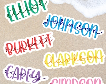 Custom Name Sticker | Personalized | Custom Name Decal | Personalized Sticker | Water Bottle | Laptop | Back to School | Label | School