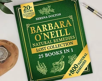 Natural Remedies Lost Collection Book paper back