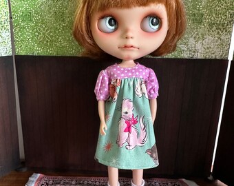 Blythe Dress  - Sweet Retro Kitten