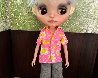 Blythe Shirt - Hot Pink Floral