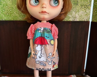 Blythe Dress  - Moomin