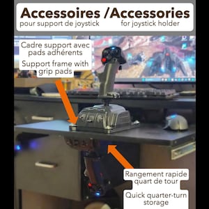 Accessoires en onderdelen voor joystickhouders (frames en opbergoplossingen)