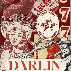 Cowgirl Luck Kindle Insert