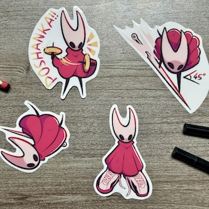 Hollow Knight Silksong - Hornet Stickers