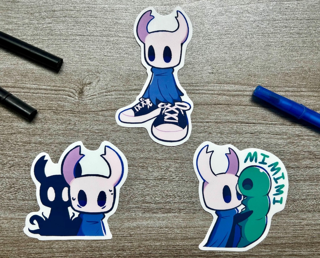 Hollow Knight - the Knight Stickers - Etsy