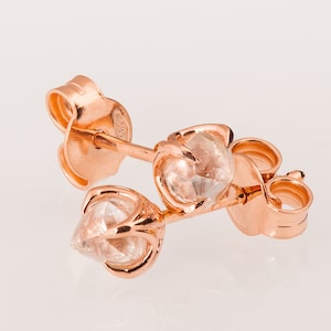 Raw Diamond Earrings, Rough Diamond Stud Earrings, Raw Diamond Stud Earrings