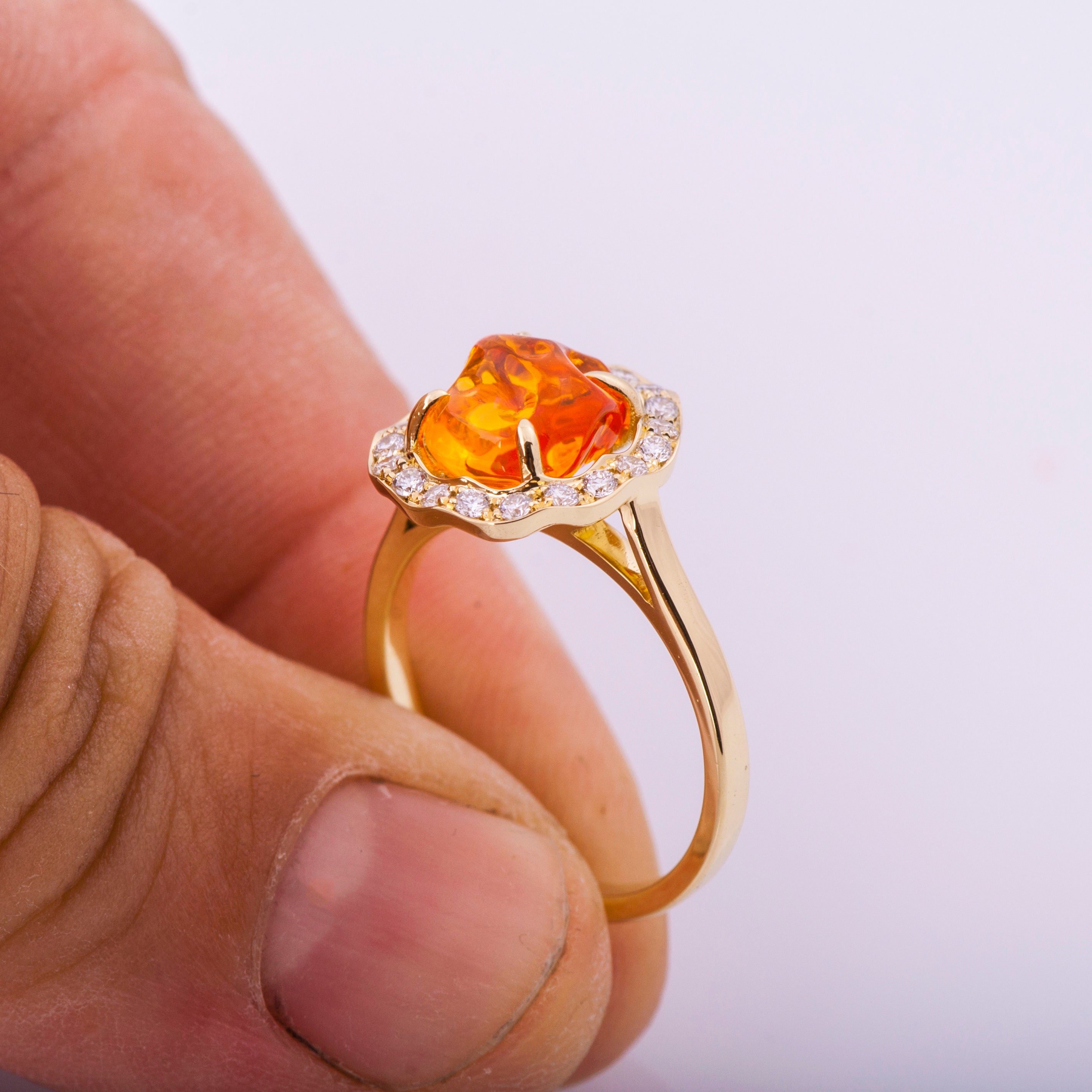 Mexican fire opal hotsell rings for sale