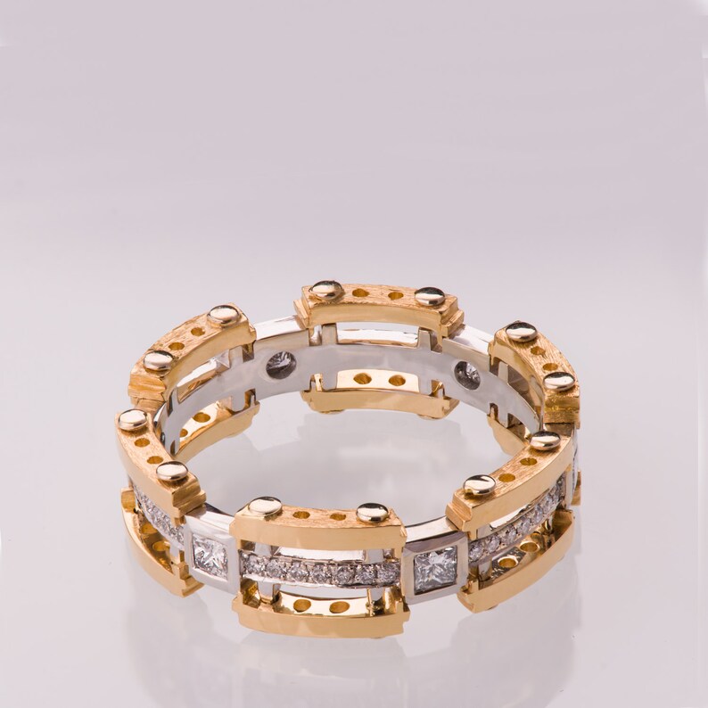 etsy mens gold wedding bands
