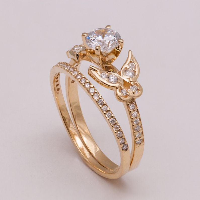 diamond ring butterfly