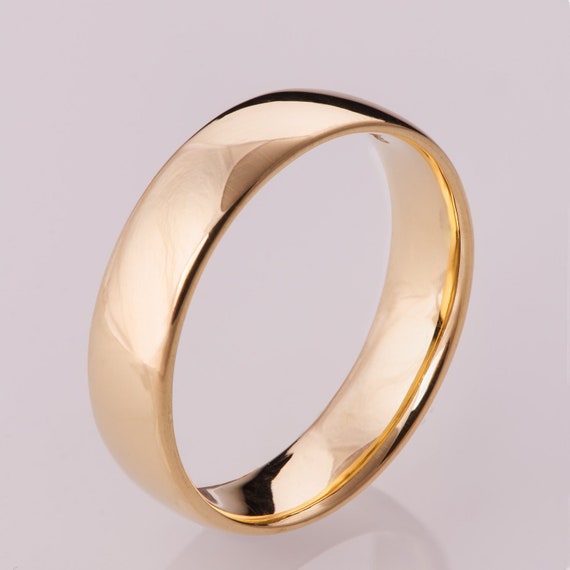 Solid Gold Comfort Fit Band