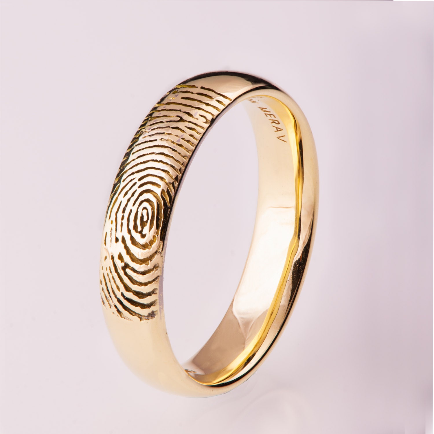 Adjustable Fingerprint Ring | Centime Gift