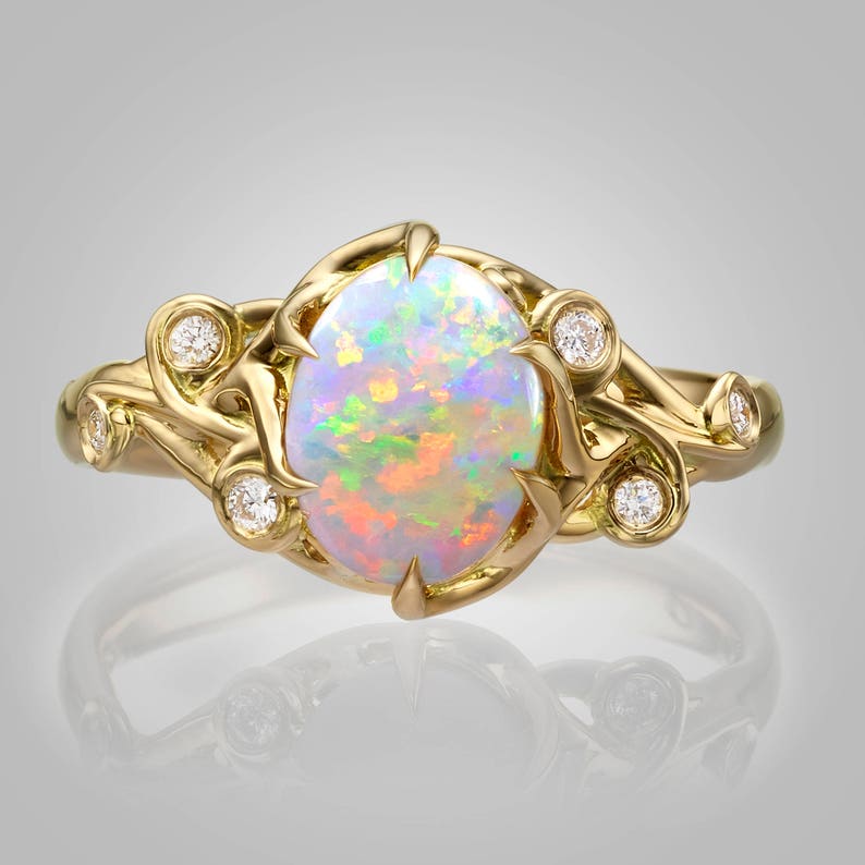 australian opal engagement rings australian opal engagement rings