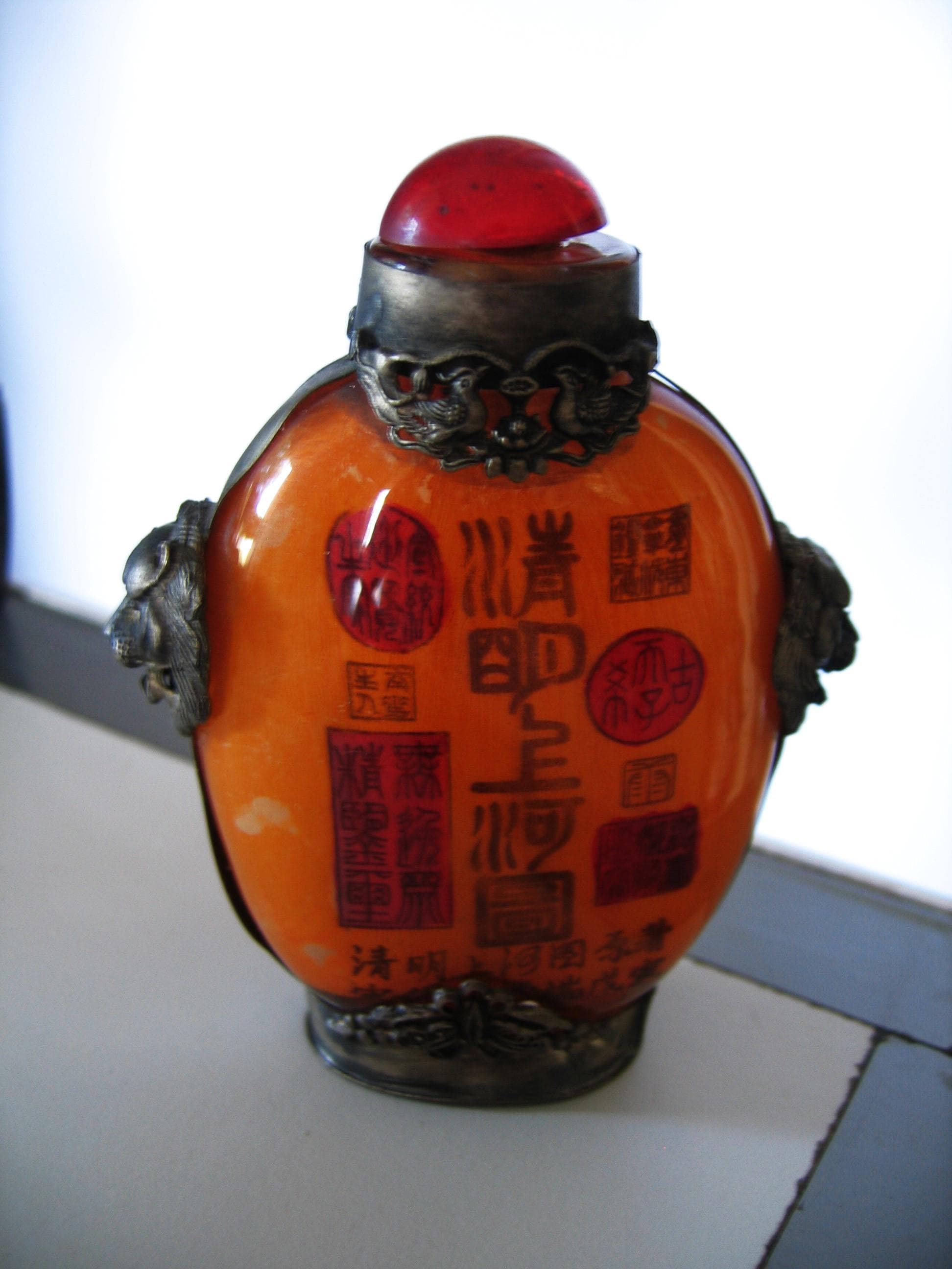 MING VILLAGE 染め付け　ティーポット MING VILLAGE 染め付け ティーポット MING VILLAGE 染め付け