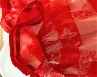 SHOWER CAP RED, Comfortable Fit