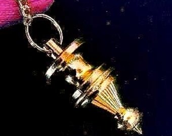 GOLD PRECISION PENDULUM on Gold Chain and Bauble