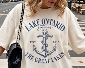 Lake Ontario Still Lake Ontario Shirt, Anti Trump Shirt, Great Ontario Shirt, Canadian Lake Lover Gift, Lake of America, Political Shirt