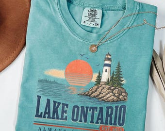 Lake Ontario Still Lake Ontario Shirt, Anti Trump Shirt, Great Ontario Shirt, Canadian Lake Lover Gift, Lake of America, Political Shirt