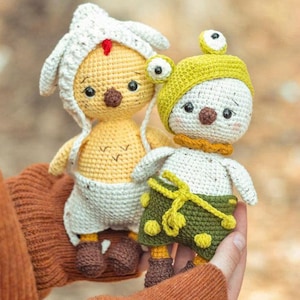 Chick Amigurumi Crochet Pattern – Baby Chicken Plush,Cute Baby Chick Pattern – Easter Amigurumi Crochet Toy,Amigurumi Chick Pattern DIY