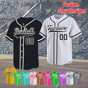 Custom Baseball Jersey: Personalized Team Logo, Handcrafted Design