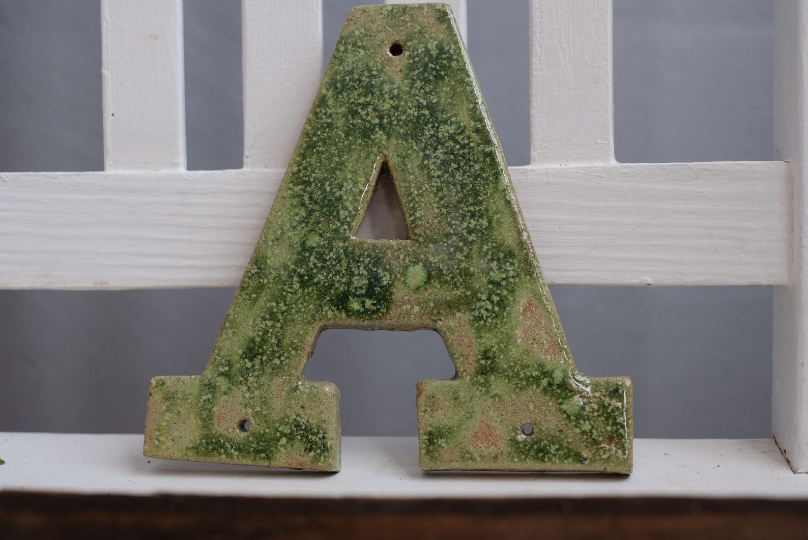 House letters and numbers Ceramic letters large letters Etsy