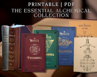 Hermetische alchemie pdf-bundel | Zeldzame occulte filosofieteksten | Direct downloaden | Het hermetische arcanum, alchemistische essays, geheime leringen