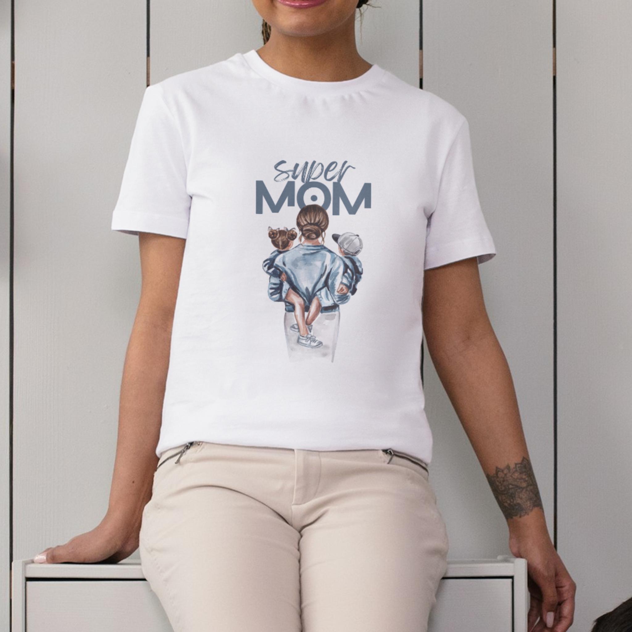 Mamie Mode Tee Shirt 2016 Super Mama New Zealand