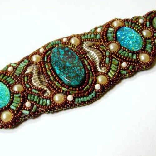 KIT DIY Bead Embroidery Bracelet KIT limited Edition Etsy