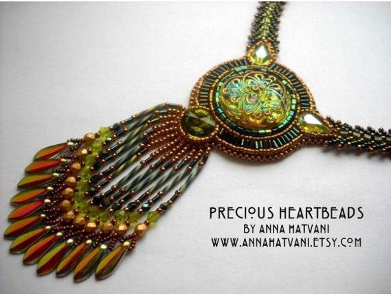 KIT DIY Bead Embroidery Necklace Kit limited edition Etsy