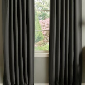 Blackout Curtains for Bedroom | Thermal Insulated Window Panels | Noise Reducing Room Darkening Drapes | Custom Sizes | Modern Home Decor
