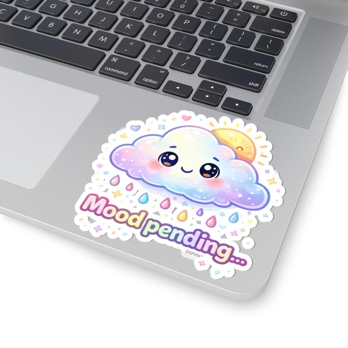 Pending Sticker Note Mood Pending Sticker | Kawaii Cloud & Sun Laptop Decal - Etsy